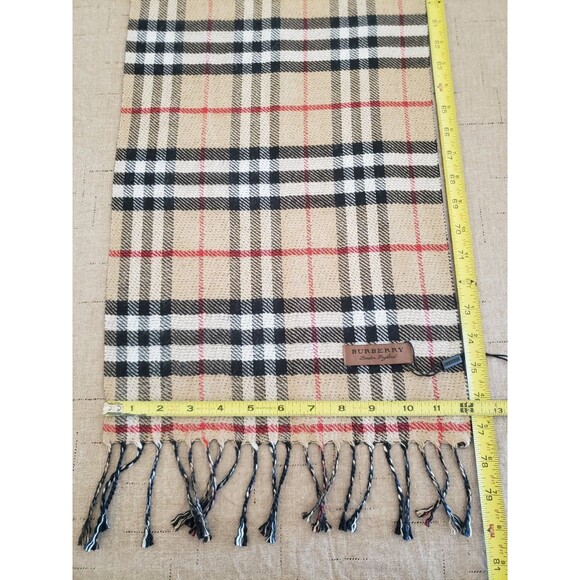 Scarf Nova Check Plaid Square Cashmere-like Size 77”x 12” Unisex Tartan Soft - Picture 9 of 12